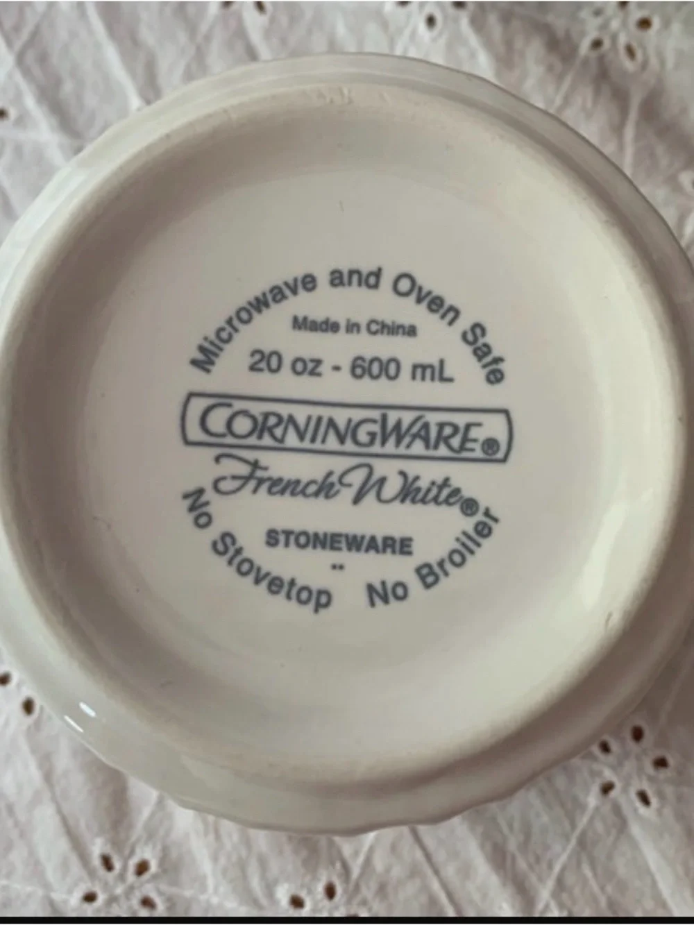 Corningware Mug with Vented Lid